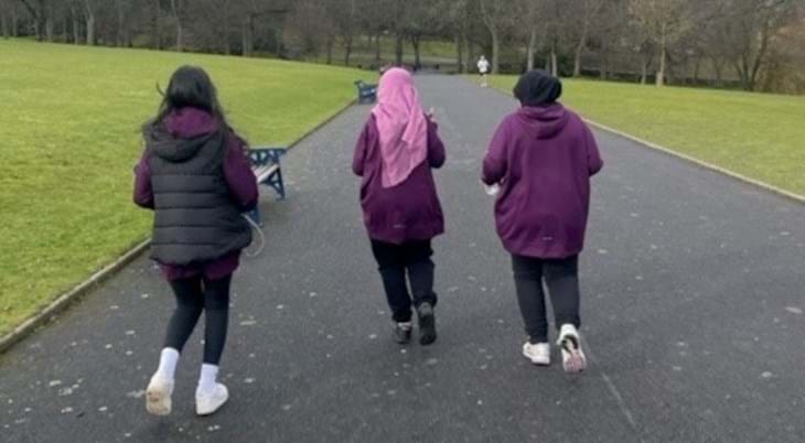 Together We Are Runners during a run