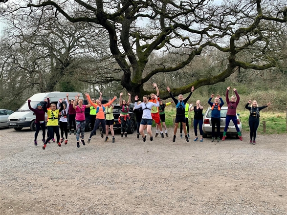 Bocketts Farm Bottom Car Park - Monday Morning - Steady 8-10k run