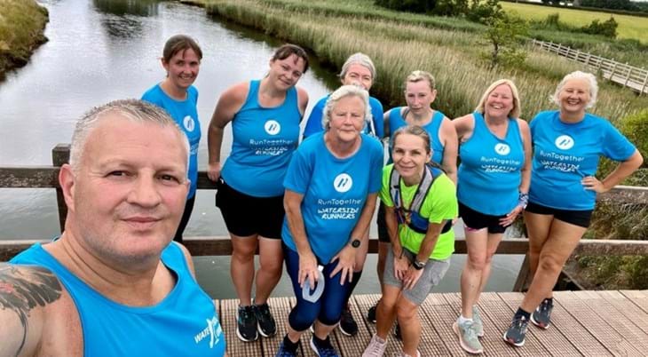 Waterside Runners group photo