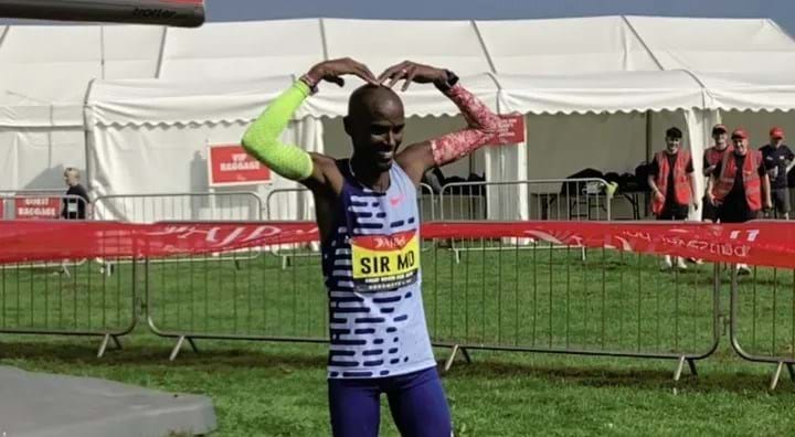 Mo Farah MoBot at Great North Run