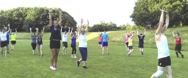 social warm up exercises