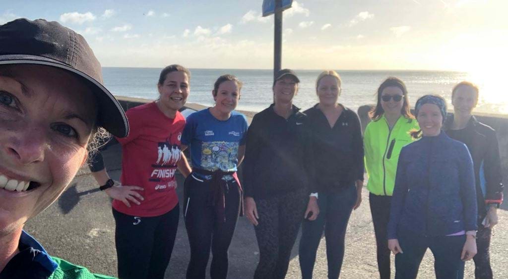 Blister Sisters Beach Run