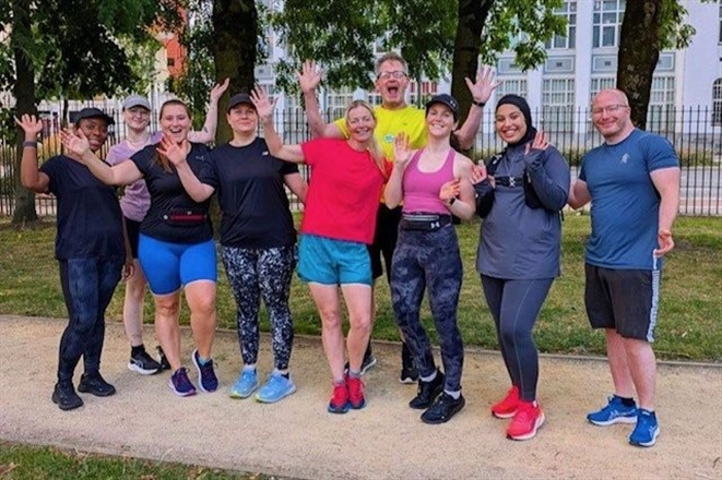 SALFORD QUAYS: By Tesco Express next to Ordsall Park, Trafford Road, Salford, M5 3AW. - MileShyClub RUN SALFORD QUAYS