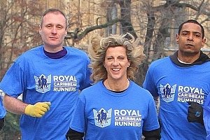 Paul Lewis and Sally Gunnell