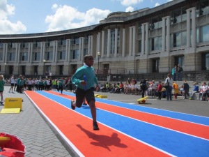 QBR pop-up track Run! City Bristol