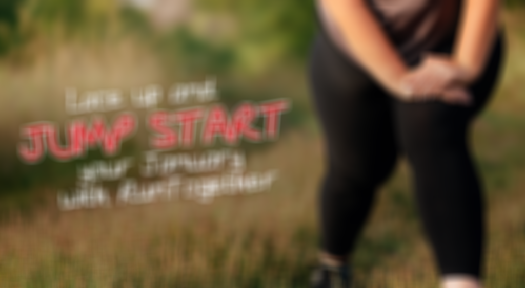 Jump Start January blurred out